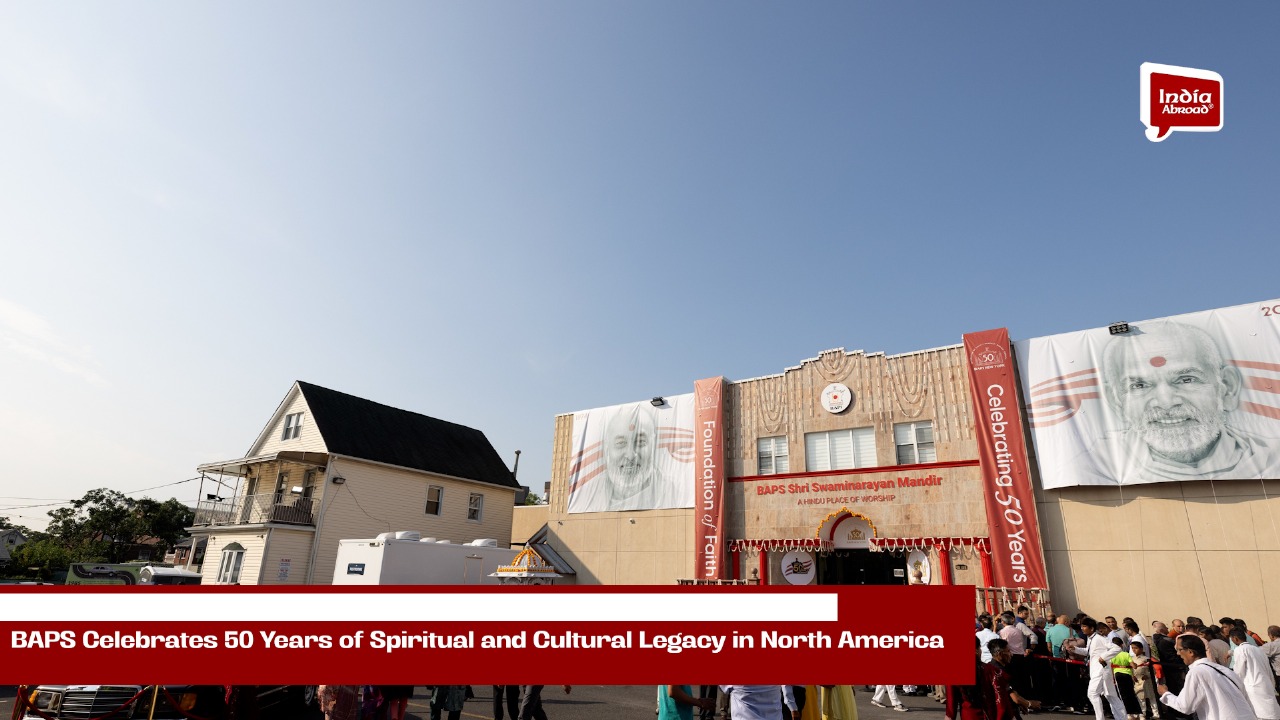 BAPS Celebrates 50 Years of Spiritual and Cultural Legacy in North America